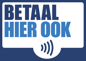 Contactloosbetalen Poster A4liggend 300x212